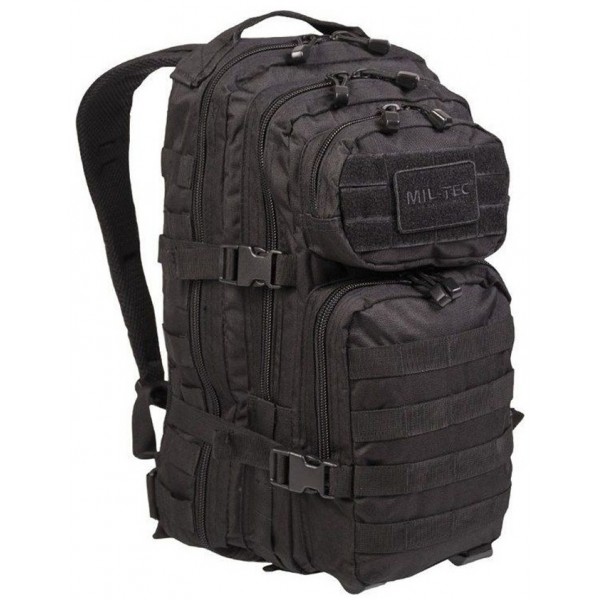 Mochila Táctica US ASSAULT Mil-Tec SM 20 Litros Negro 14002002