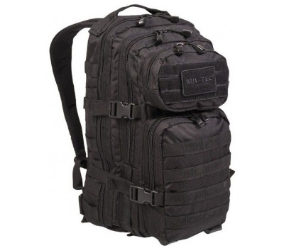 Mochila Táctica US ASSAULT Mil-Tec SM 20 Litros Negro 14002002