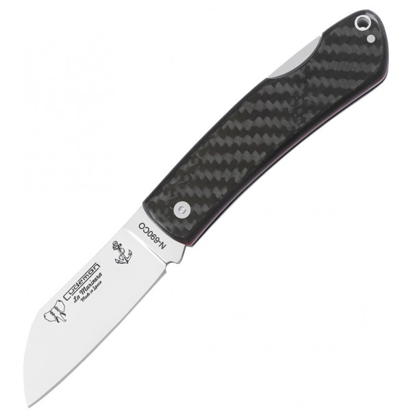 Navaja Cudeman Marinera Fibra Carbono Böhler N690CO 386C