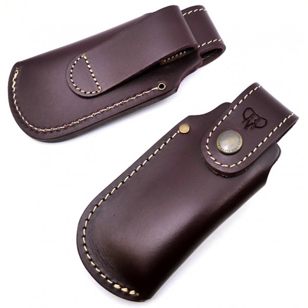 Cudeman Funda Navaja Cuero Marrón 601C