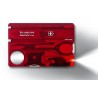 Victorinox Swiss Card Lite Roja Trans. Luz V.07300.T