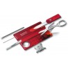 Victorinox Swiss Card Lite Roja Trans. Luz V.07300.T