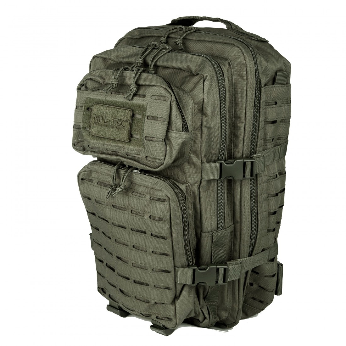 Mochila Mil-tec US Assault Pack LG 36 Litros Laser Cut Verde 14002701