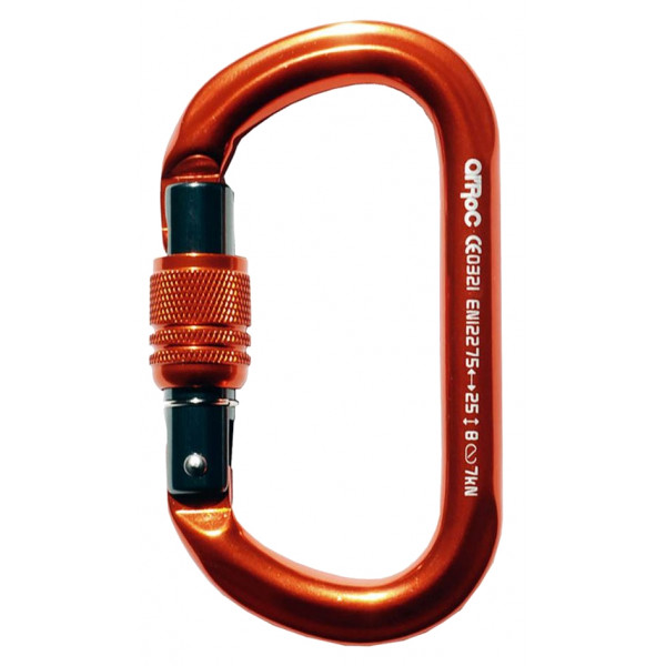 Qi´Roc Mosquetón Karts Keylock Naranja