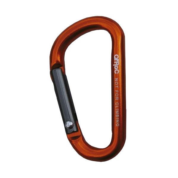 Qi´Roc Mosquetón Mini 5mm Naranja