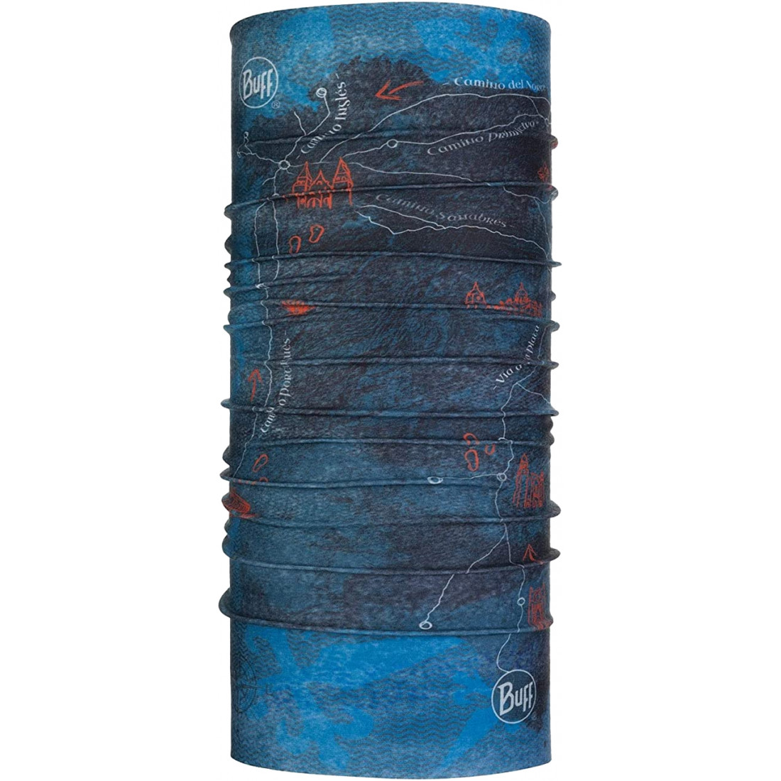 Buff® Fascia Per La Testa Unisex - Coolnet UV Wide - Attel Blue - Foto 7