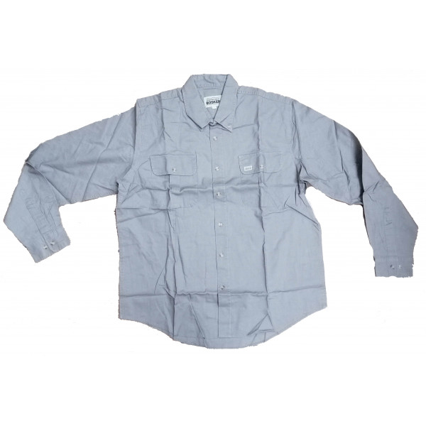 Camisa Bosker Lavado Piedra Manga Larga