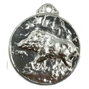 Medalla Caza Plata Jabalí