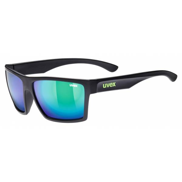 Gafas Uvex LGL 29 Black Mat Green Cat. 3