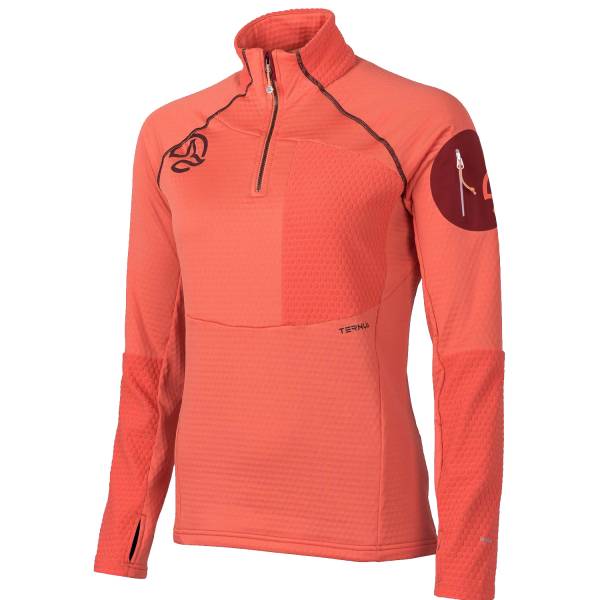 Pullover Ternua Ragger 1/2 ZIP W Coral