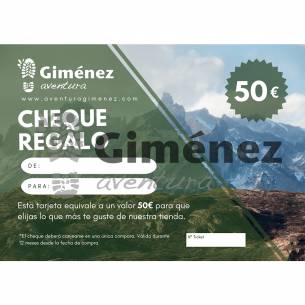 Cheque Regalo Aventura...