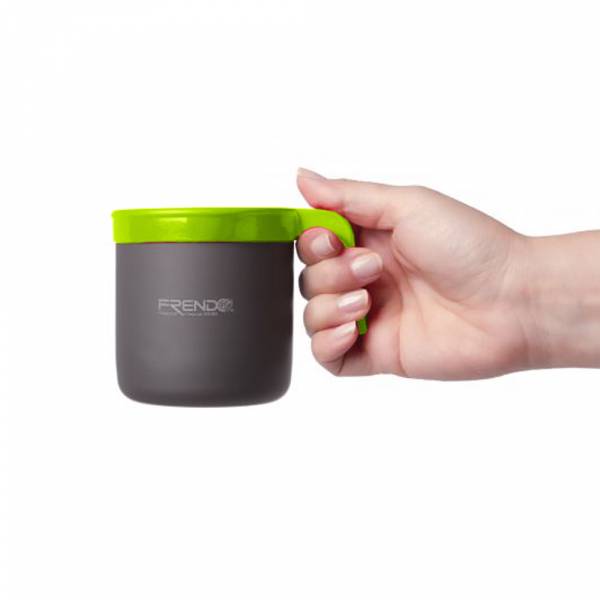 Taza Frendo Aluminio Anodizado Verde