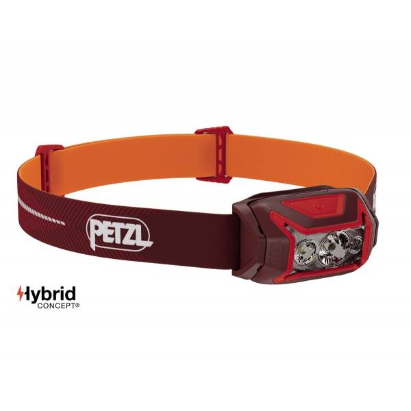Frontal Petzl Actik Core Red 625 Lúmenes