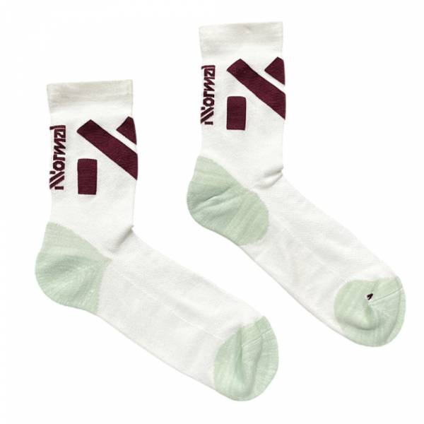 Calcetín Nnormal Race Sock White/Green