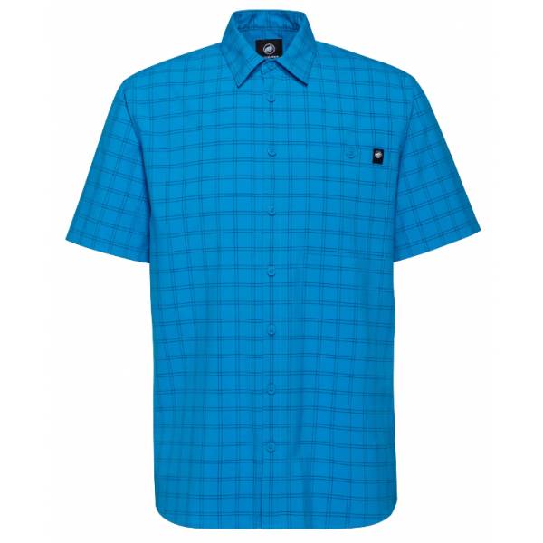 Camisa Mammut Lenni Glacier Blue- Marine