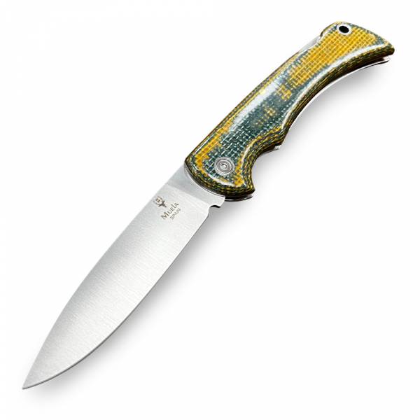 Navaja Muela BX-9G Micarta Verde/Mostaza