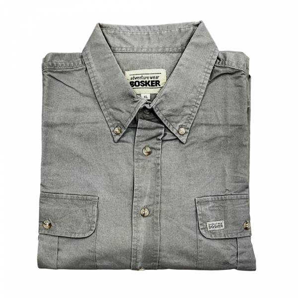 Camisa Bosker Lavado Piedra Manga Larga