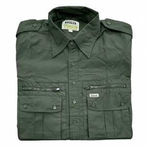 Camisa Bosker Verde Manga...
