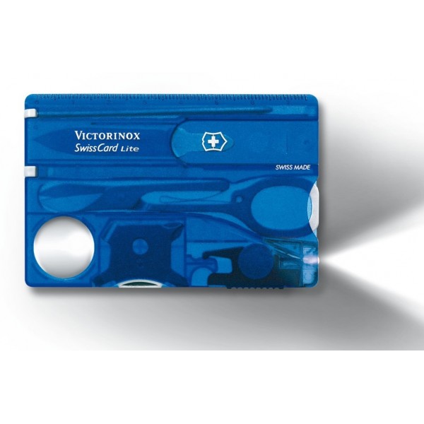 Victorinox Swisscard Lite Azul Trans. Luz V.07322.T2