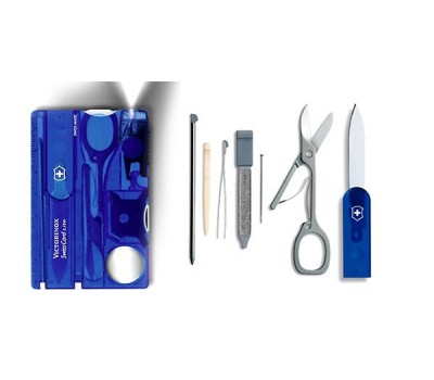 Victorinox Swisscard Lite Azul Trans. Luz V.07322.T2