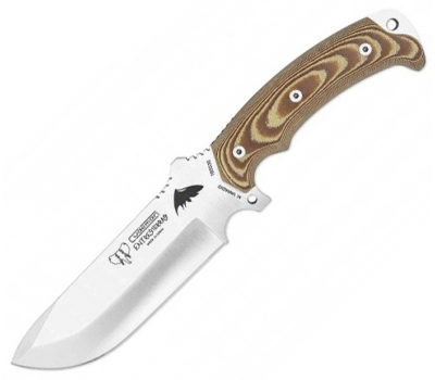 Cuchillo Cudeman Entresierras Kit MoVa Micarta Arena 155XC