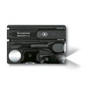 Victorinox Swisscard Lite Antracita Transp. Luz V.07333.T3