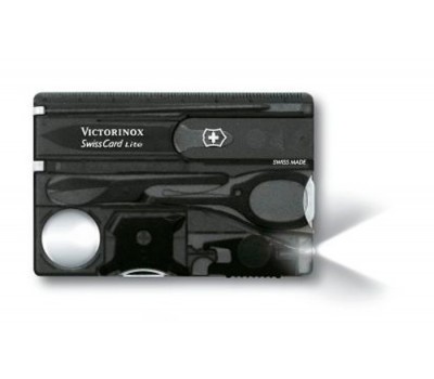 Victorinox Swisscard Lite Antracita Transp. Luz V.07333.T3