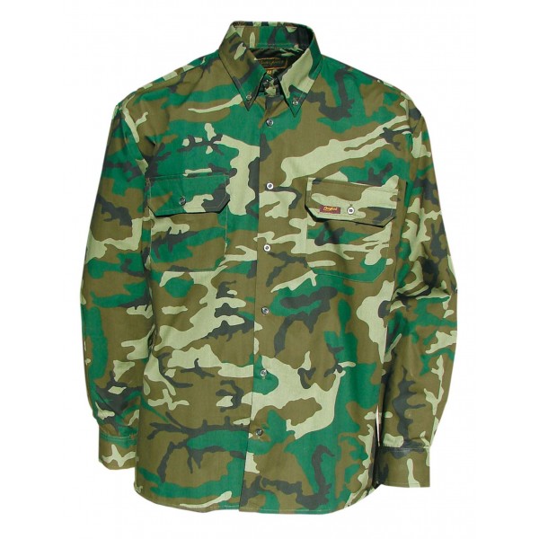 Camisa Benisport Camuflaje M/L 407