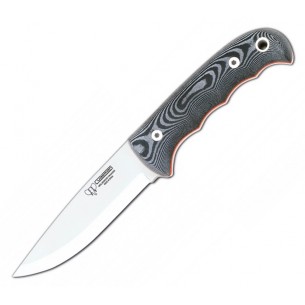 Cuchillo Cudeman Bushcraft Kit Mova 148MC Micarta Negra