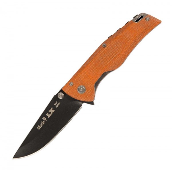Navaja Muela Micarta Yute Naranja LX8.0