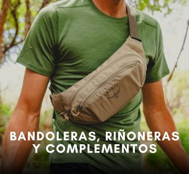 Riñoneras, bandoleras y complementos | Aventura Giménez